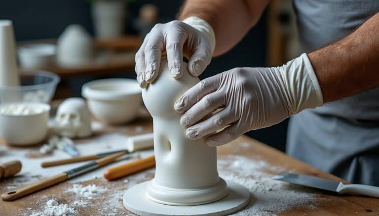 Modelage en plâtre et moulage : les principes