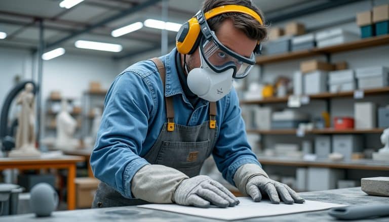 Sécurité en atelier de sculpture : les protections